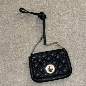 Kate Spade Black Quilted Crossbody Bag